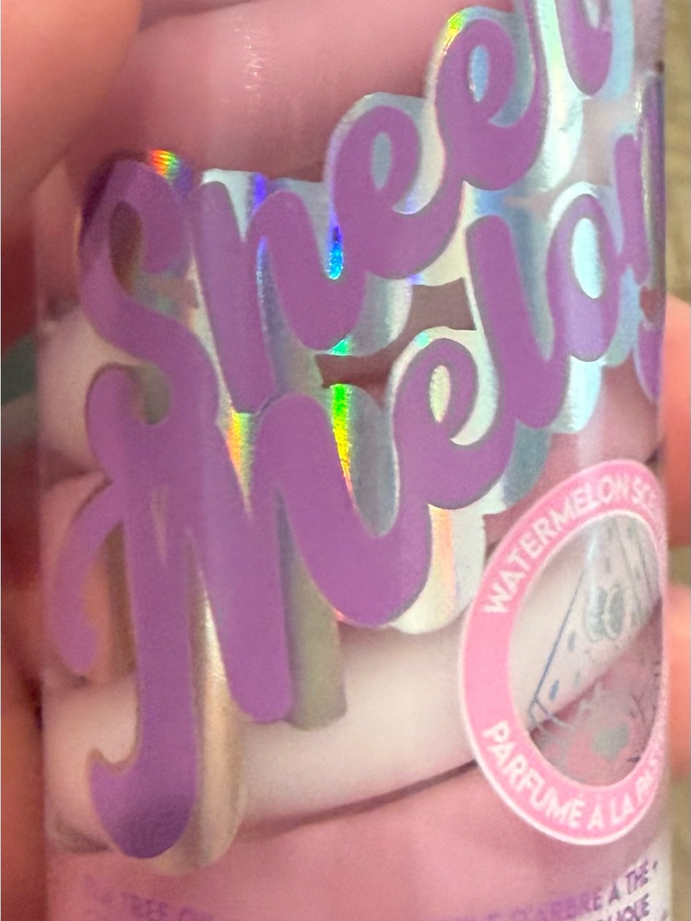 TikTok Watermelon Scented Bath & Body serum - Purple pink. Popular on TikTok